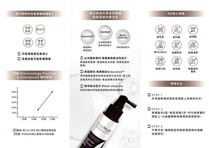 3 Pack Exosome HairMatt Revive Black Revolution (50ml)